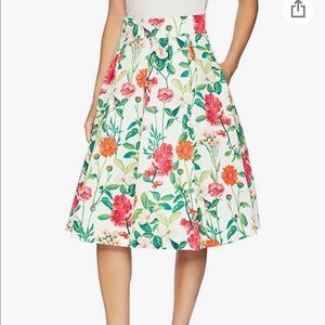 Eliza J Women’s Floral Midi Skirt